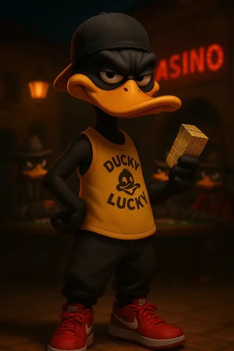 Duck Gangster Poker Mexican Town