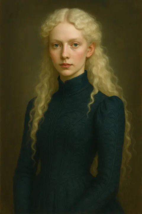 Pale Princess Dark Gown