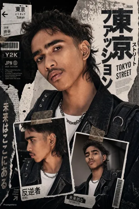 Japanese Y2K Streetwear Editorial