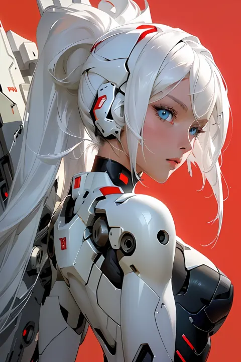 Mecha Suit Girl Fisheye