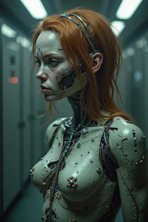 Cyborg Woman Laboratory Experiment
