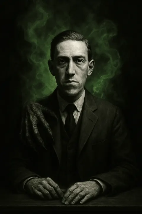 Lovecraft Horror Cinematic Portrait