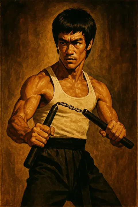 Bruce Lee Nunchaku 1970s