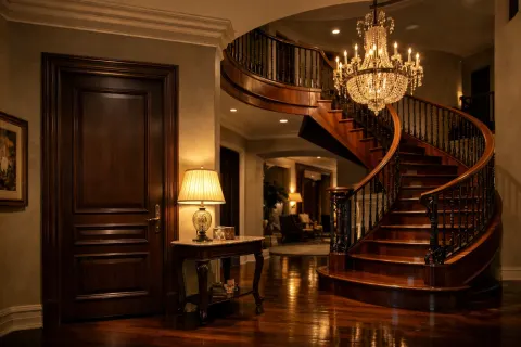 Luxury Home Staircase Chandelier