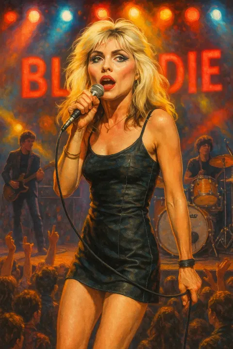 Debbie Harry Concert 1980 Performance