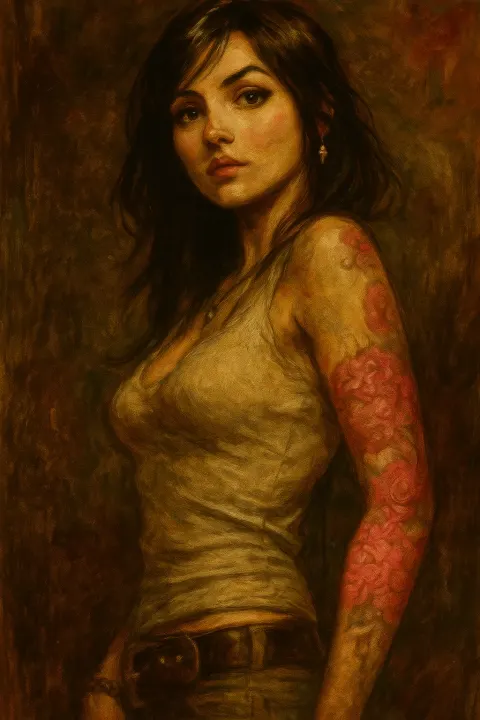 Frank Frazetta Tattoo Colorize