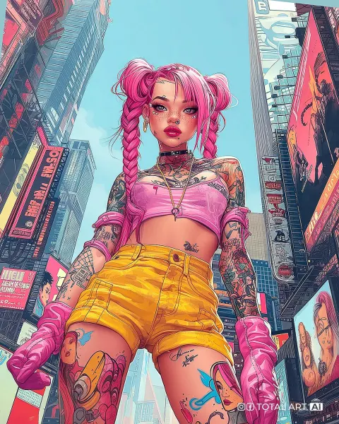 «Alone in the city center»