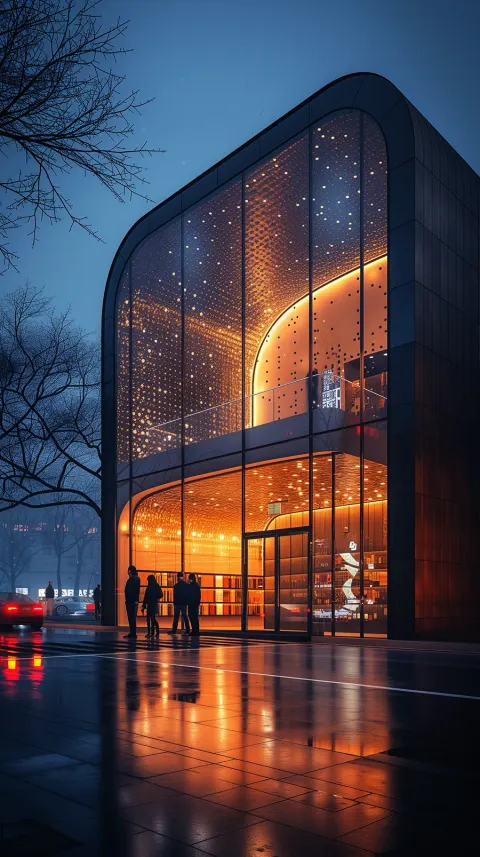 Exterior scene