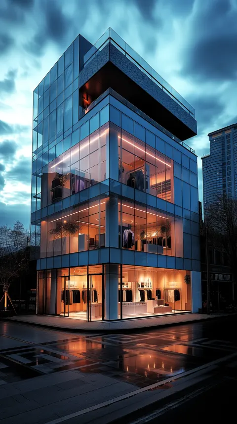 Exterior scene