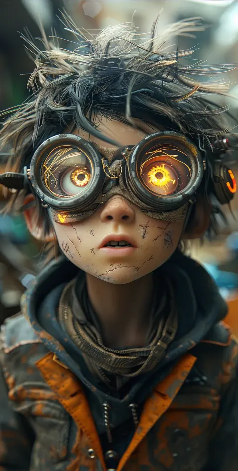Child Post-Apocalyptic Apartment Goggles