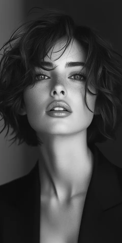 Woman Vogue Magazine Portrait