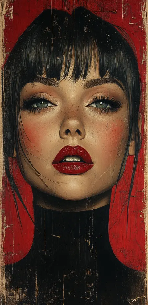 Woman Movie Poster Red