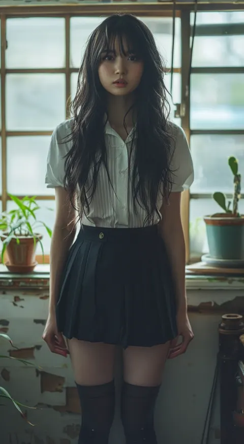 Japanese Woman Cosplay Uniform