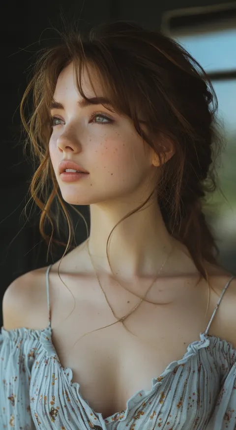 Woman Street Side Angle