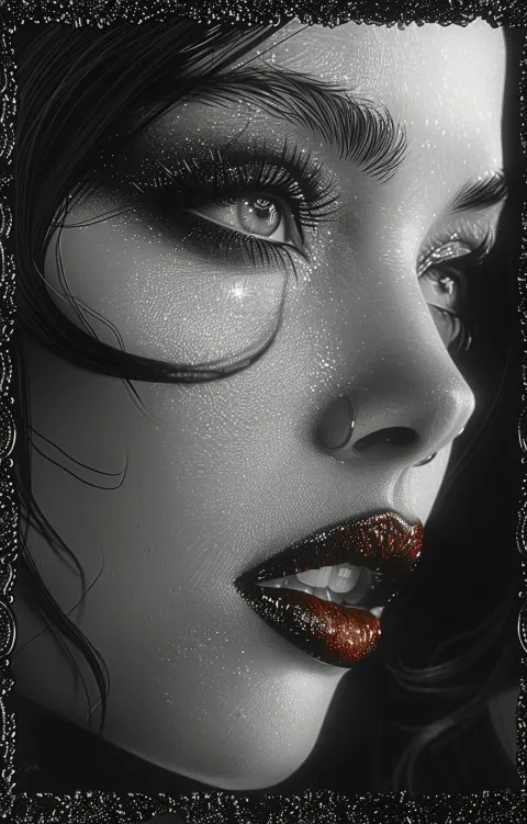 Female Fantasy Beauty Noir