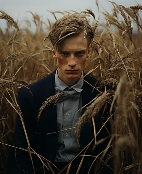 Man Tall Grass Scottish