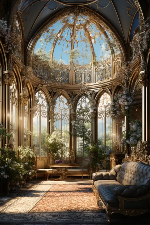 Queen Elegant Magnificent Room