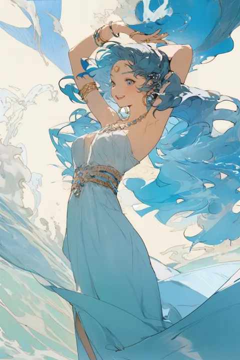 Anime Ocean Dancer Seashell