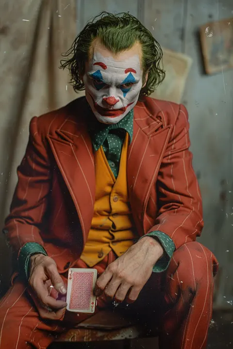 Joker Ace Card Vintage