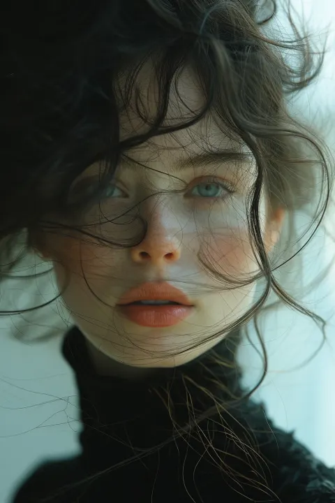 Woman Vogue Cover Blurry