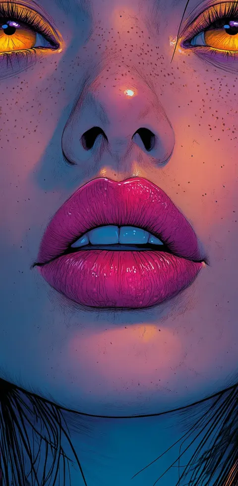 Pop Art Comic Book Woman