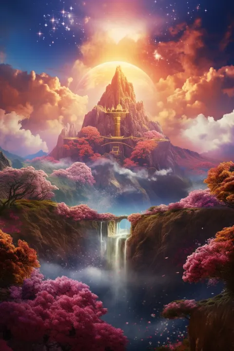 Glorious Place Love Universe Flowers