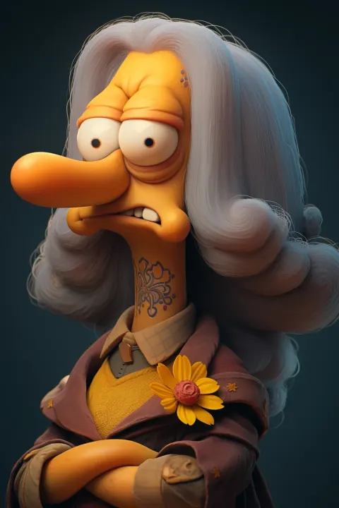 Mona Lisa Simpsons Character