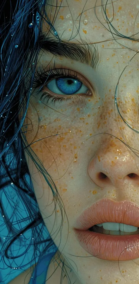 Woman Comic Book Art