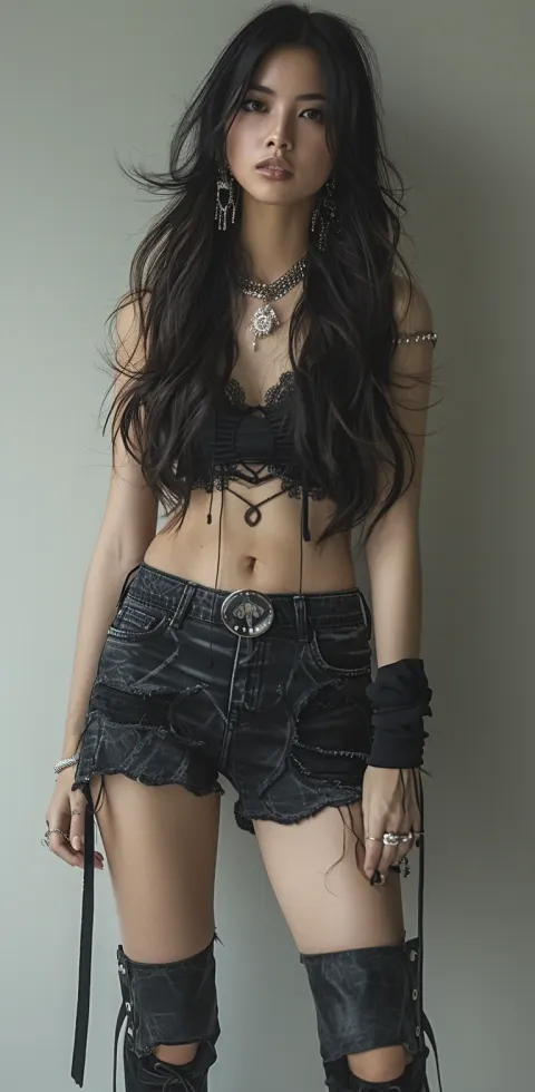 Asian Model Fashion Photography