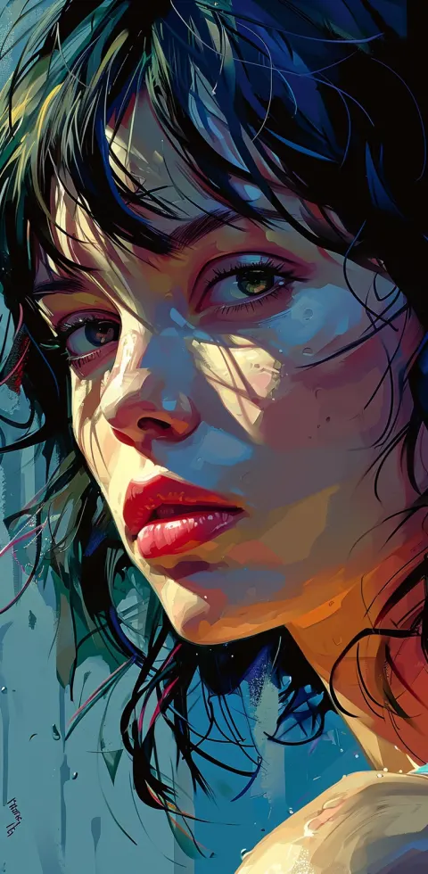 Woman Illustration Pop Art