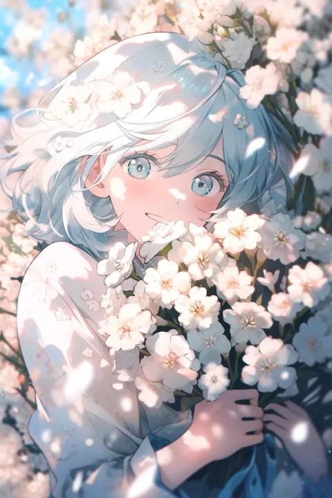 Romance Manga Girl Character