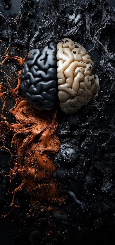 Two Brains Creative Abstract