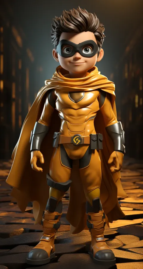 Superhero Pixar Bright Cinematic