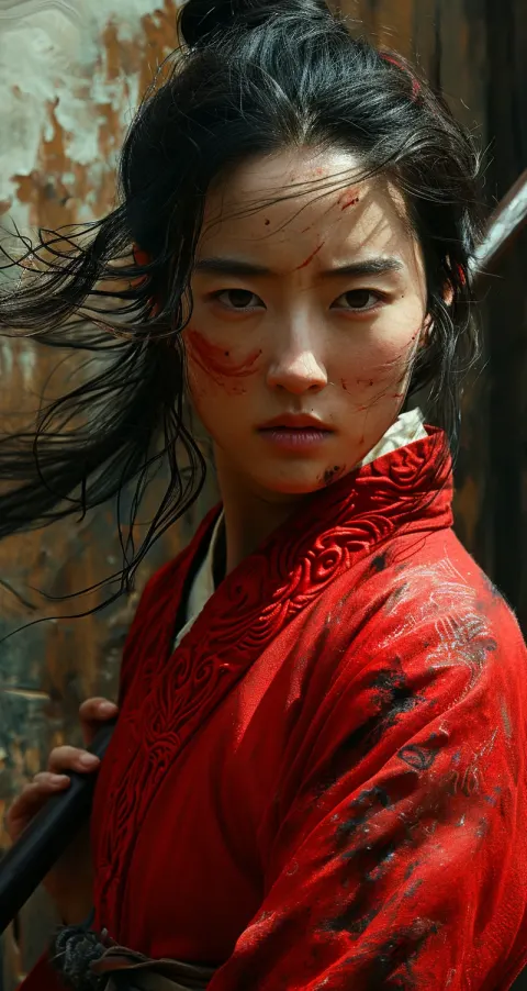 Mulan Warrior Traditional Battle