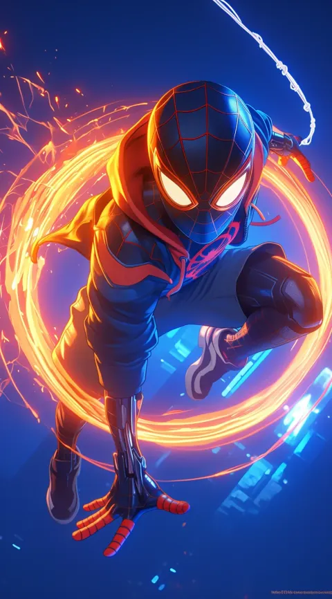 Spider Man Tron Visual Study Art