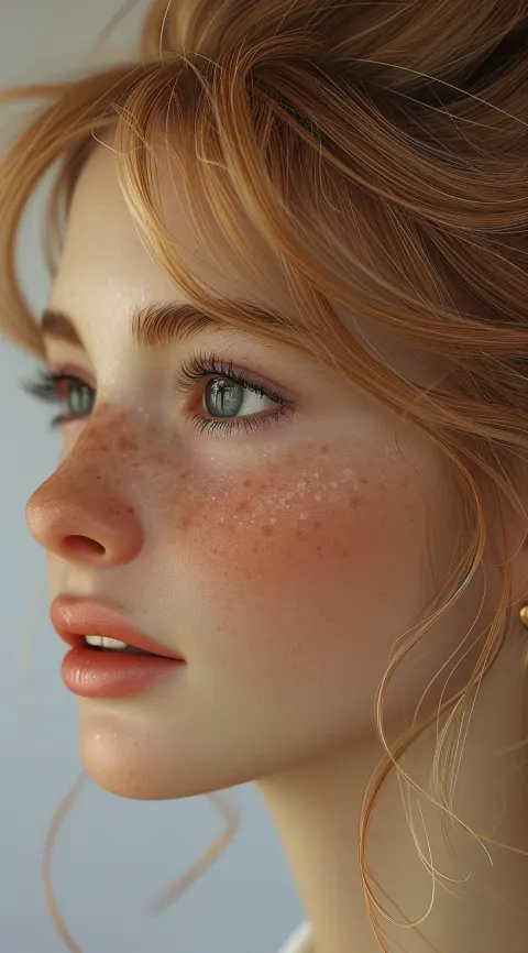 Young Woman Visual Study Art