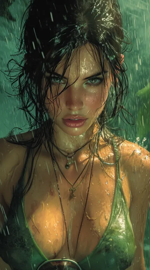 Lara Croft Visual Study Art