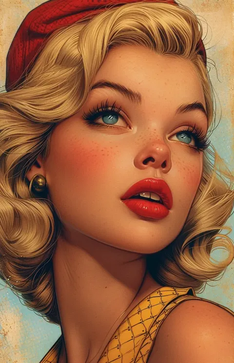 Marilyn Monroe Pop Art Print Love