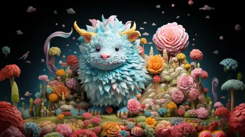 Albi Blue Dragon Candy Land