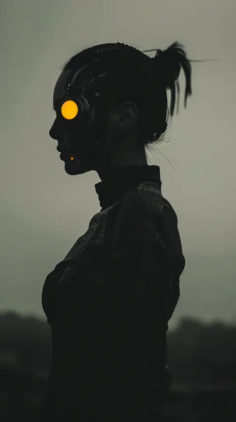 Terminator Girl Cyborg Desolate
