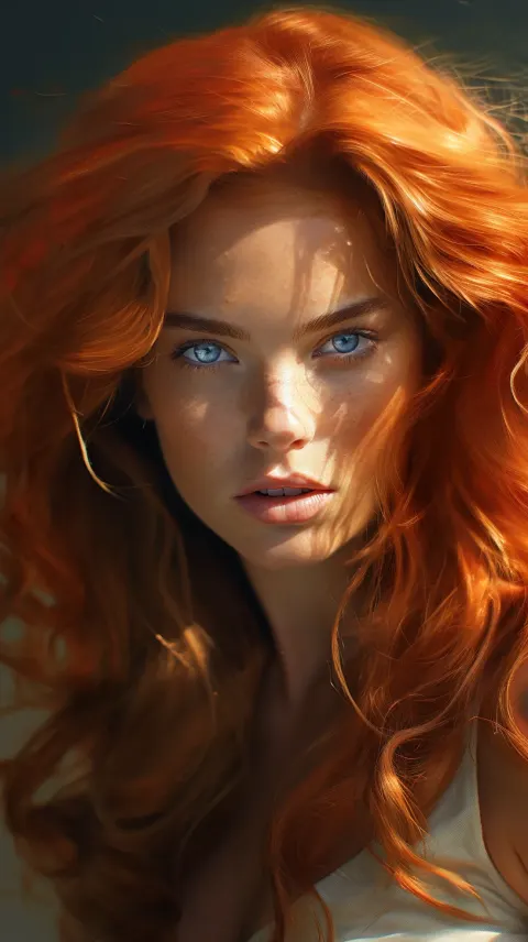 Woman Close-Up Portrait Diffused Lighting