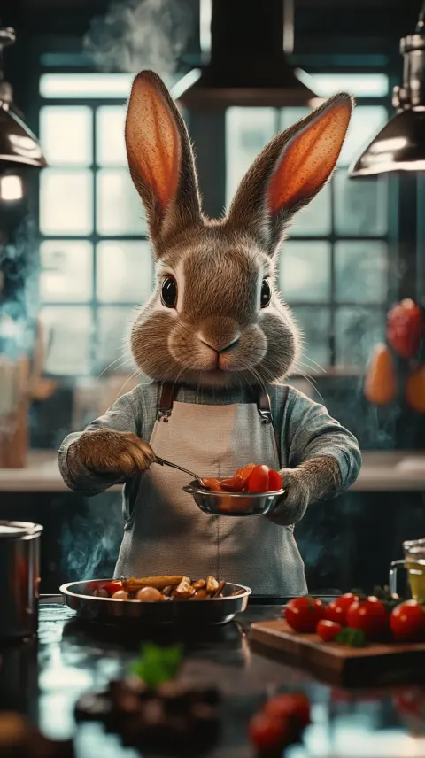 rabbit chef