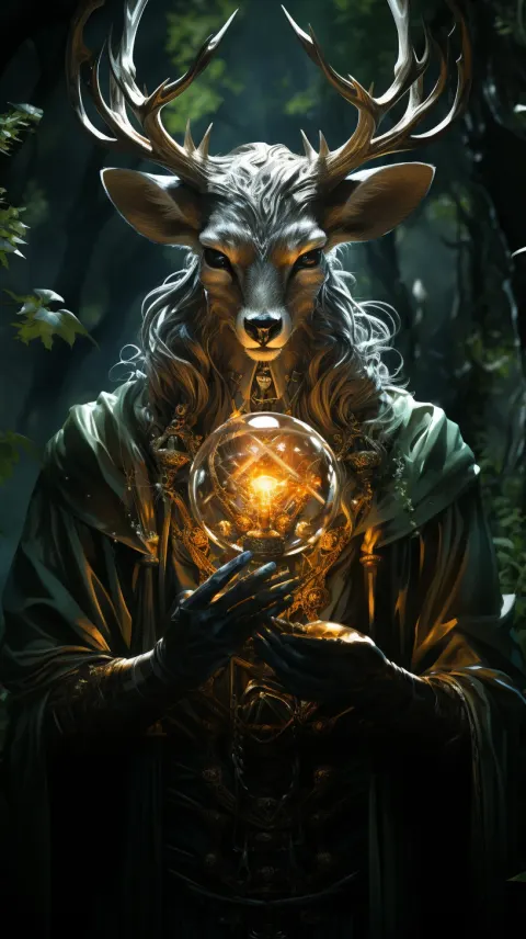 Surreal Forest Guardian