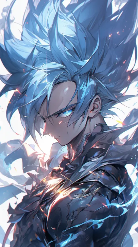 Anime Dragon Ball Fighter Dark Silver