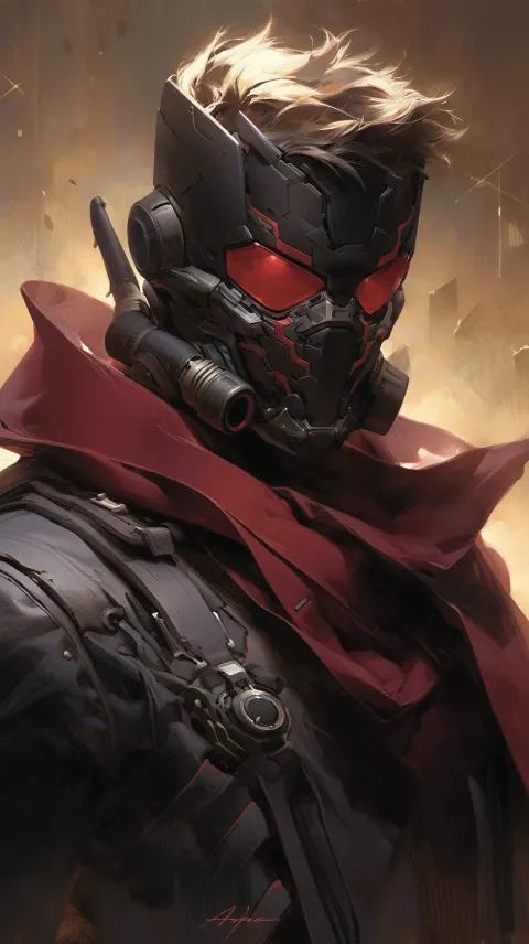 Star-Lord Marvel Character Portrait