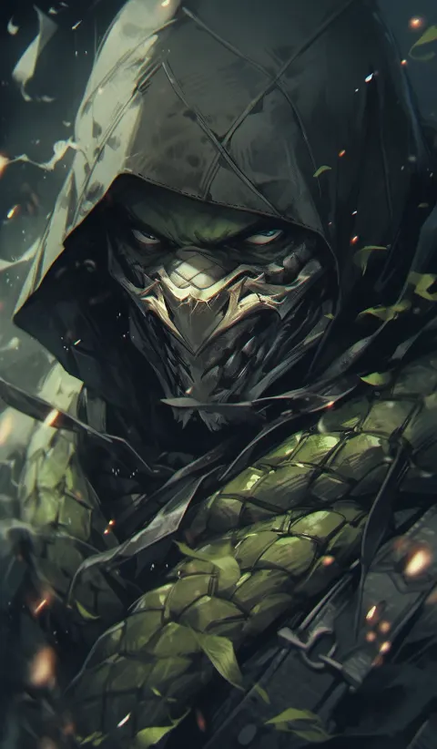 Reptile Mortal Kombat Forest Fog