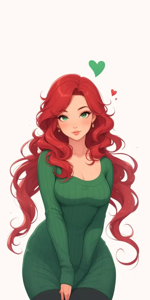 Woman Red Hair Cartoon