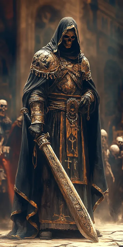 Grim Reaper Full Armor Dark Fantasy