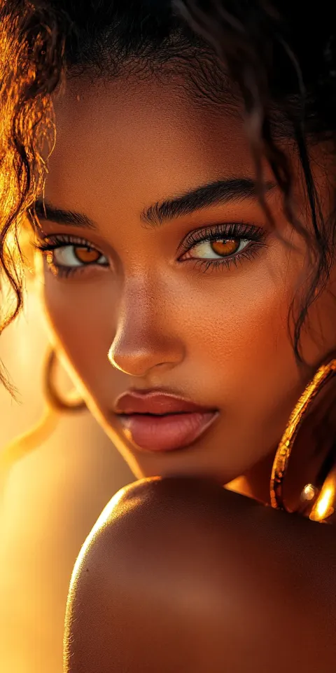 Woman Photorealistic High Resolution Portrait