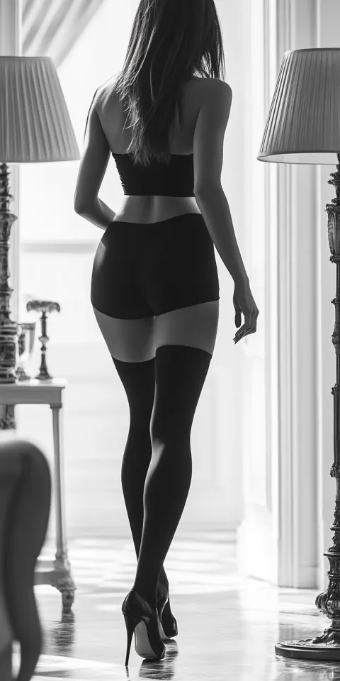 Woman Fashion Model High Heels